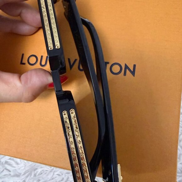 LOUIS VUITTON Acetate 1.1 Millionaires Sunglasses Black - Picture 9 of 11